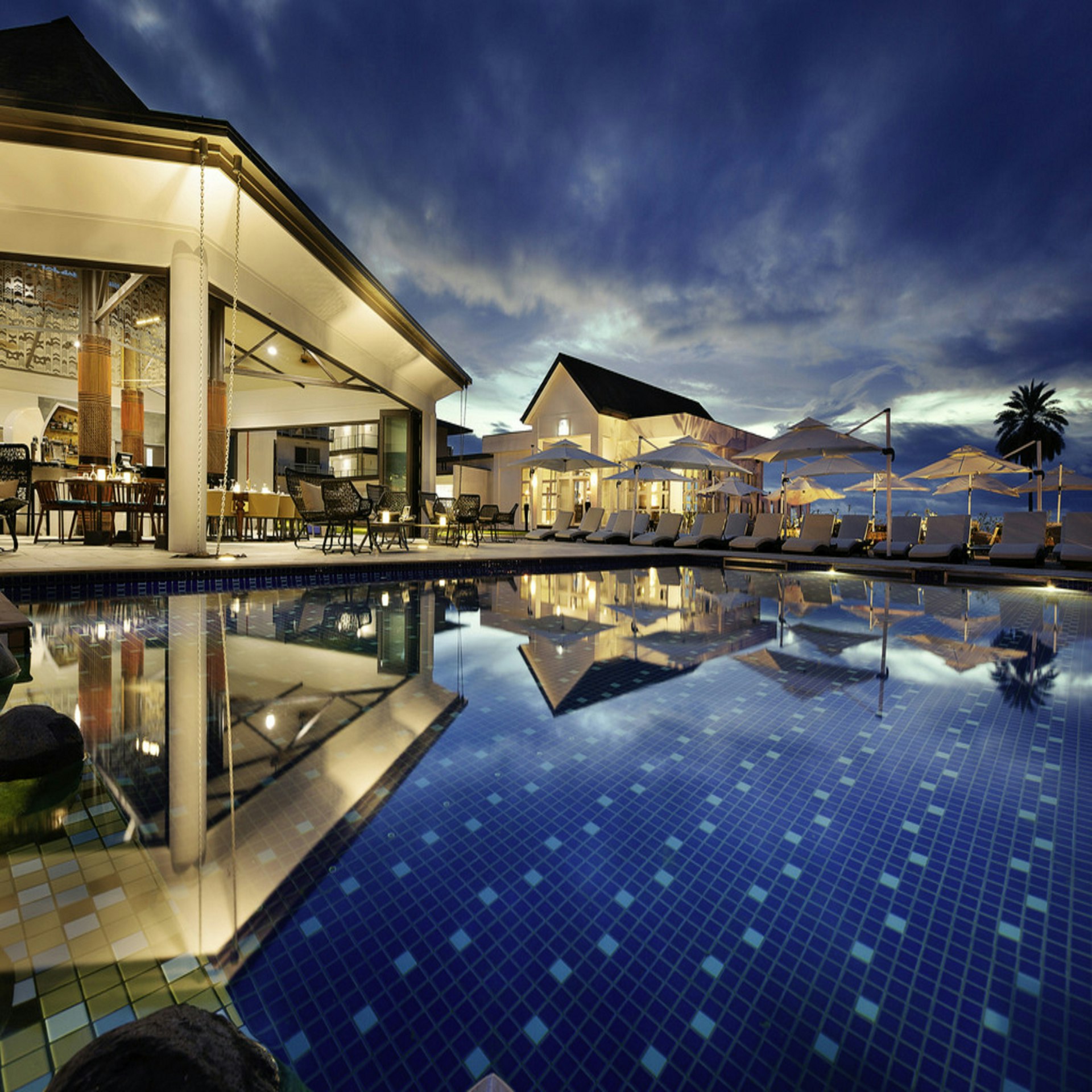 Luxury hotel resort